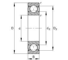 S 6001-C-2Z, ă(ni)Y(ji)(gu)C (j) DIN 625-1 (bio)(zhn)Ҫߴɂ(c)g϶ܷ