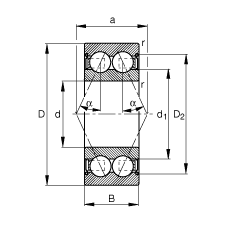 ǽ|S 3200-B-2Z-TVH, (j) DIN 628-3 (bio)(zhn)Ҫߴpɂ(c)g϶ܷ⣬|  = 25