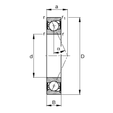 SS B7028-E-2RSD-T-P4S, {(dio)(ji)Ɍb|  = 25ɂȴܷǽ|ƹ