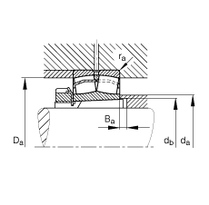 {(dio)ĝLS 22311-E1-K + H2311, (j) DIN 635-2 (bio)(zhn)Ҫߴ, F׺;o