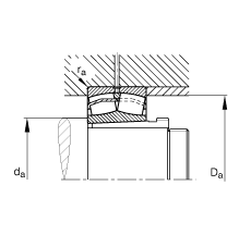 {(dio)ĝLS 23230-E1A-K-M + AHX3230G, (j) DIN 635-2 ˜ʵҪߴ, F׺ж